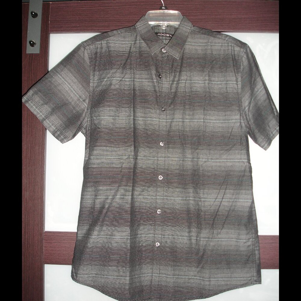 Axist Formal Short Sleeve Mens Shirt Medium